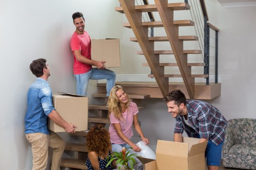 Man with van removal service helping with a move in Beckenham