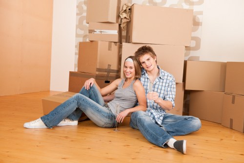 Safe transaction area for Man With Van Beckenham customers