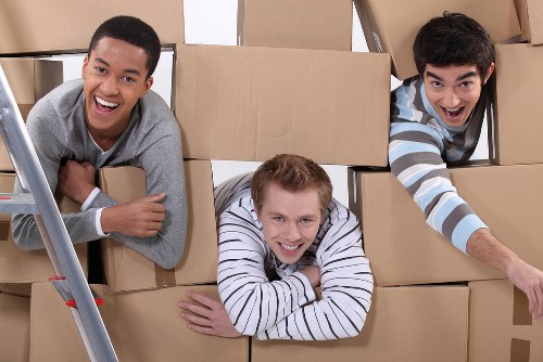 Movers helping with a residential move in Beckenham