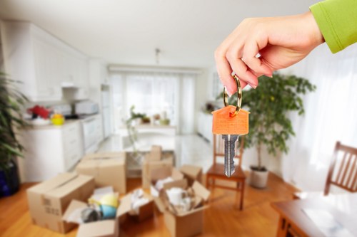 Removal van and moving team serving homes in Beckenham