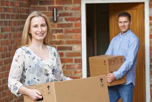 Man with van service helping with a local move in Beckenham