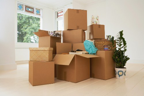 Careful loading of furniture for a Beckenham van removal job